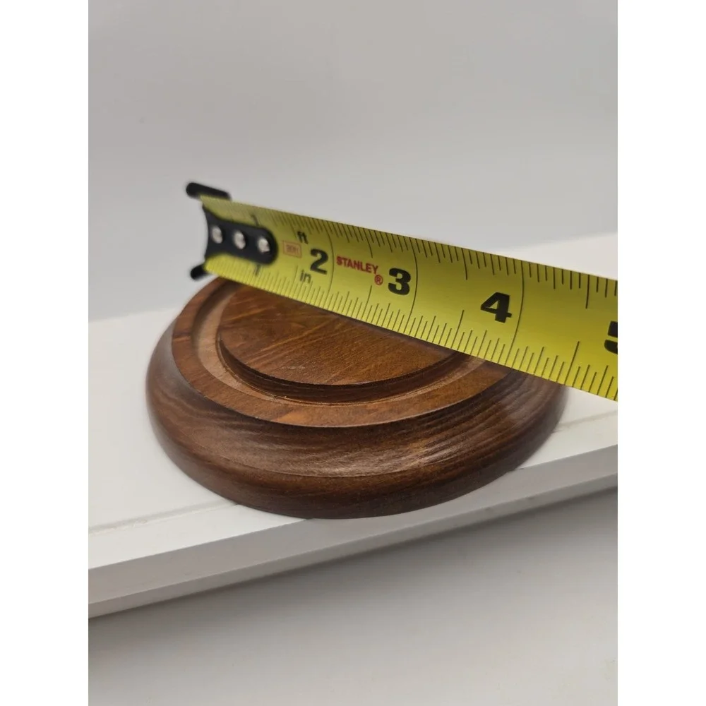 Small Glass Wood Base Dome Display